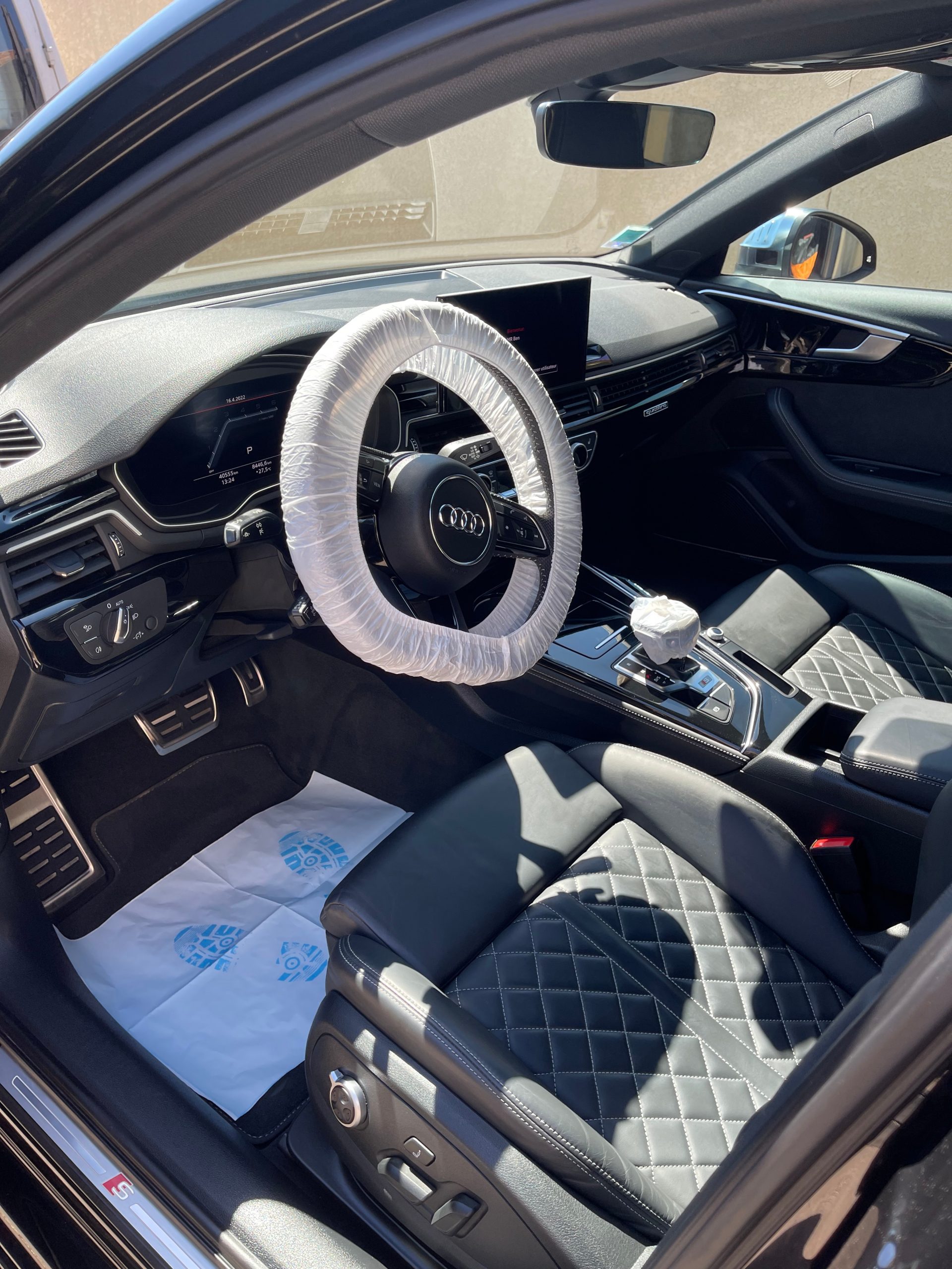 Nettoyage après audi